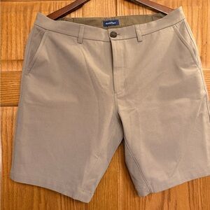 Men's Wool&Prince Khaki Shorts stretch canvas 36x9